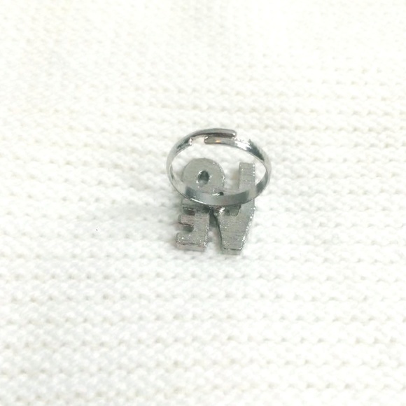 PRICE DROP! NEW Rainbow L.O.V.E. Ring (Adjustable) - Picture 4 of 4